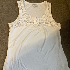 White banana republic tank